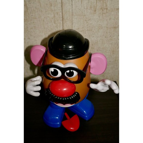 2010 Mattel Mr. Potato Head Complete With Hat, Glasses, And Mustache - Picture 2 of 6